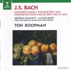 Violin Concertos, BWV 1041 & 1042 / Concerto for Two Violins, BWV 1043