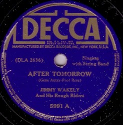 After Tomorrow / Gone and Left Me Blues