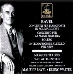 Concerto per pianoforte in sol maggiore / Concerto per la mano sinistra / Boléro / Introduzione e allegro per arpa