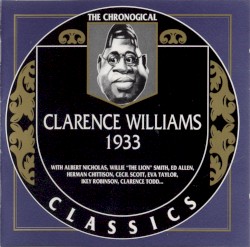 The Chronological Classics: Clarence Williams 1933