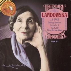 Goldberg Variations / Partita No. 2 / Two-Part & Three-Part Inventions