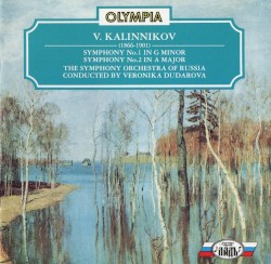 Symphony no. 1 in G minor / Symphony no. 2 in A major