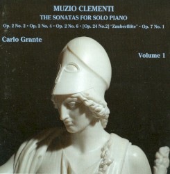 The Sonatas for Solo Piano, Vol. 1
