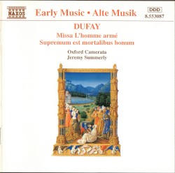 Missa L'Homme armé / Supremum est mortalibus bonum
