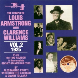 The Complete Louis Armstrong with Clarence Williams, Vol. 2: 1925
