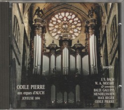 Auch, aux Orgues de la Basilique Sainte-Marie