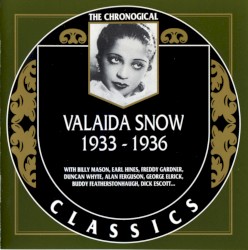Хронологические классики: Валаида Сноу 1933–1936