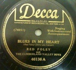 Blues in My Heart / Tennessee Saturday Night