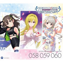 THE IDOLM@STER CINDERELLA MASTER 058-060 黒埼ちとせ・砂塚あきら・久川凪