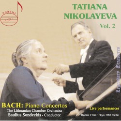 Tatiana Nikolayeva, Vol. 2: Bach Concertos