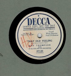 That Old Feeling / Was That the Human Thing to Do