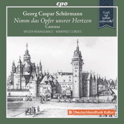 Nimm das Opfer unserer Hertzen / Canatas