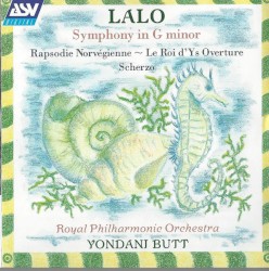 Symphony in G minor / Rapsodie norvégienne / Le Roi d'Ys Overture / Scherzo