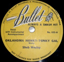 Oklahoma Honky‐Tonky Gal / I Can’t Live On Without You