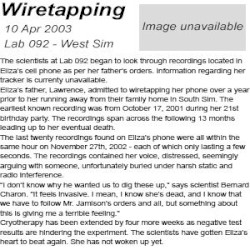 2003 04 10 - Wiretapping