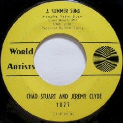A Summer Song / No Tears for Johnnie