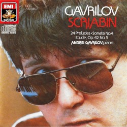 24 прелюдии / Соната № 4 / Этюд, оп. 42, № 5