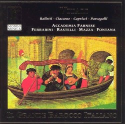 Balleti / Ciaccone / Capricci / Passagalli