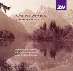 Orchestral Songs