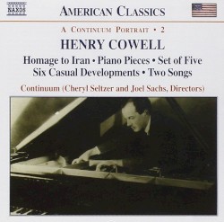 A Continuum Portrait: Instrumental, Chamber & Vocal Music, Volume 2