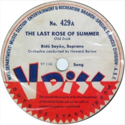 The Last Rose of Summer / Don Carlos: Ella giammai m’ amo