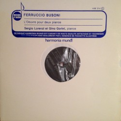 L'Œuvre pour deux pianos
