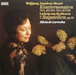 Mozart: Piano Sonatas Nos. 4 & 8 / Beethoven: 7 Bagatelles