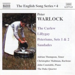 The English Song Series, Volume 4: The Curlew / Lillygay / Peterisms, Sets 1 & 2 / Saudades