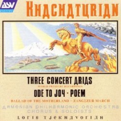 Three Concert Arias / Ode to Joy / Poem