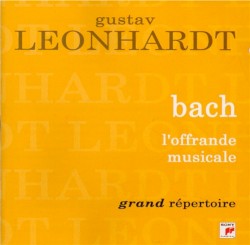 Музыкальное жертвоприношение, BWV 1079