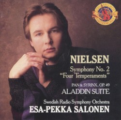 Symphony no. 2 “Four Temperaments” / Pan & Syrinx, op. 49 / Aladdin Suite