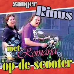 Met Romana op de scooter