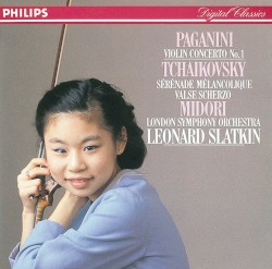 Paganini: Violin Concerto No. 1 / Tchaikovsky: Serenade Melancolique