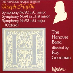 Symphony no. 90 in C major / Symphony no. 91 in E-flat major / Symphony no. 92 in G major (Oxford)