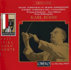 Моцарт: Симфония, KV 385 / Брамс: Двойной концерт / Шуберт: Симфония Си-бемоль минор "Незавершенная"