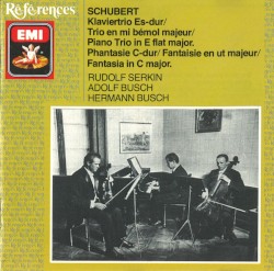 Piano Trio in E-flat major / Fantasia in C major