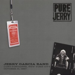 Pure Jerry: Lunt‐Fontanne, New York City, October 31, 1987