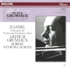 6 Sonatas for Violin and Continuo, Op. 1