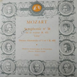 Симфония № 36 до мажор (K. 425) "Линц" / Немецкие танцы № 1 и 5 (K. 600)