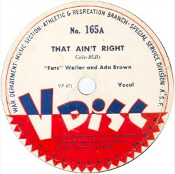 That Ain’t Right / Doll House Boogie