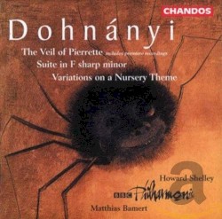 The Veil of Pierrette / Suite in F sharp minor / Variations on a Nursery Theme