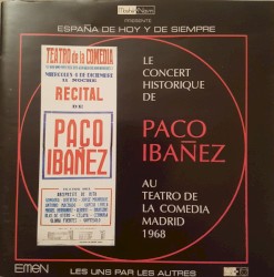 Le Concert Historique De Paco Ibañez au Teatro de la Comedia (Madrid 1968)