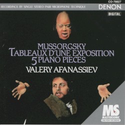 Tableaux d'une Exposition / 5 Piano Pieces