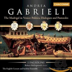 The Madrigal in Venice: Politics, Dialogues and Pastorales