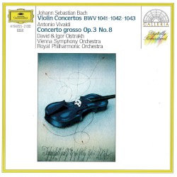 Bach: Concertos for violin in A minor and E major, Concerto for two violins / Vivaldi: Concerto for two violins No. 8