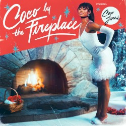 Coco by the Fireplace