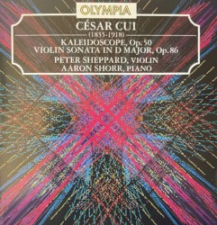 Калейдоскоп, соч. 50 / Соната для скрипки ре мажор, соч. 86