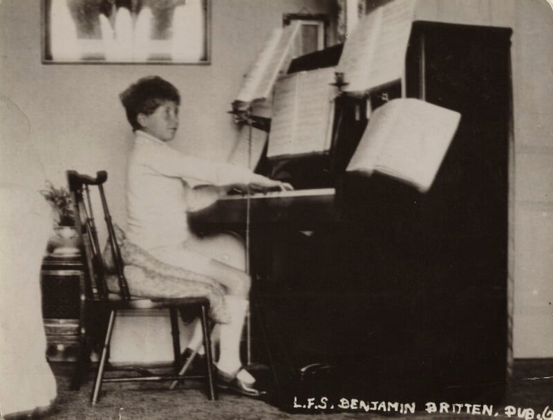 Photo of Benjamin Britten