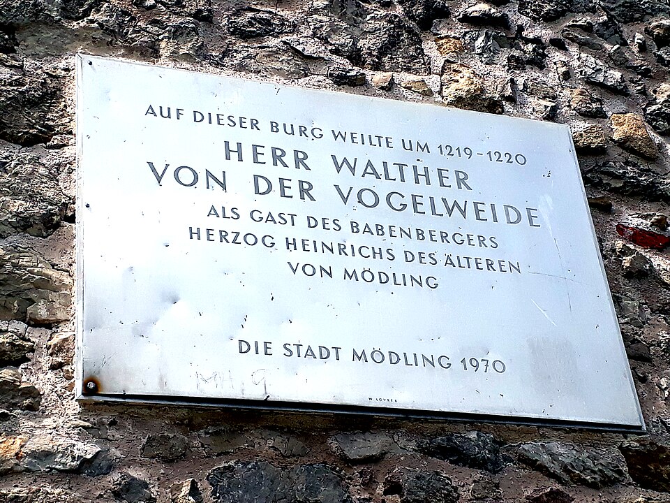 Photo of Walther von der Vogelweide